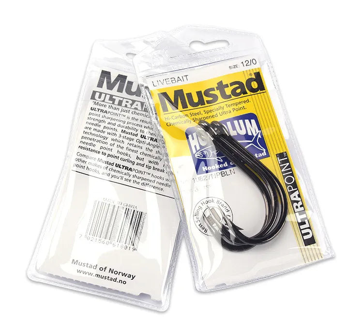Mustad Norway Origin Sea Fishing Hook Super Power Big Size Circle Fish Hooks,1#-12/0#,10827NP-BN