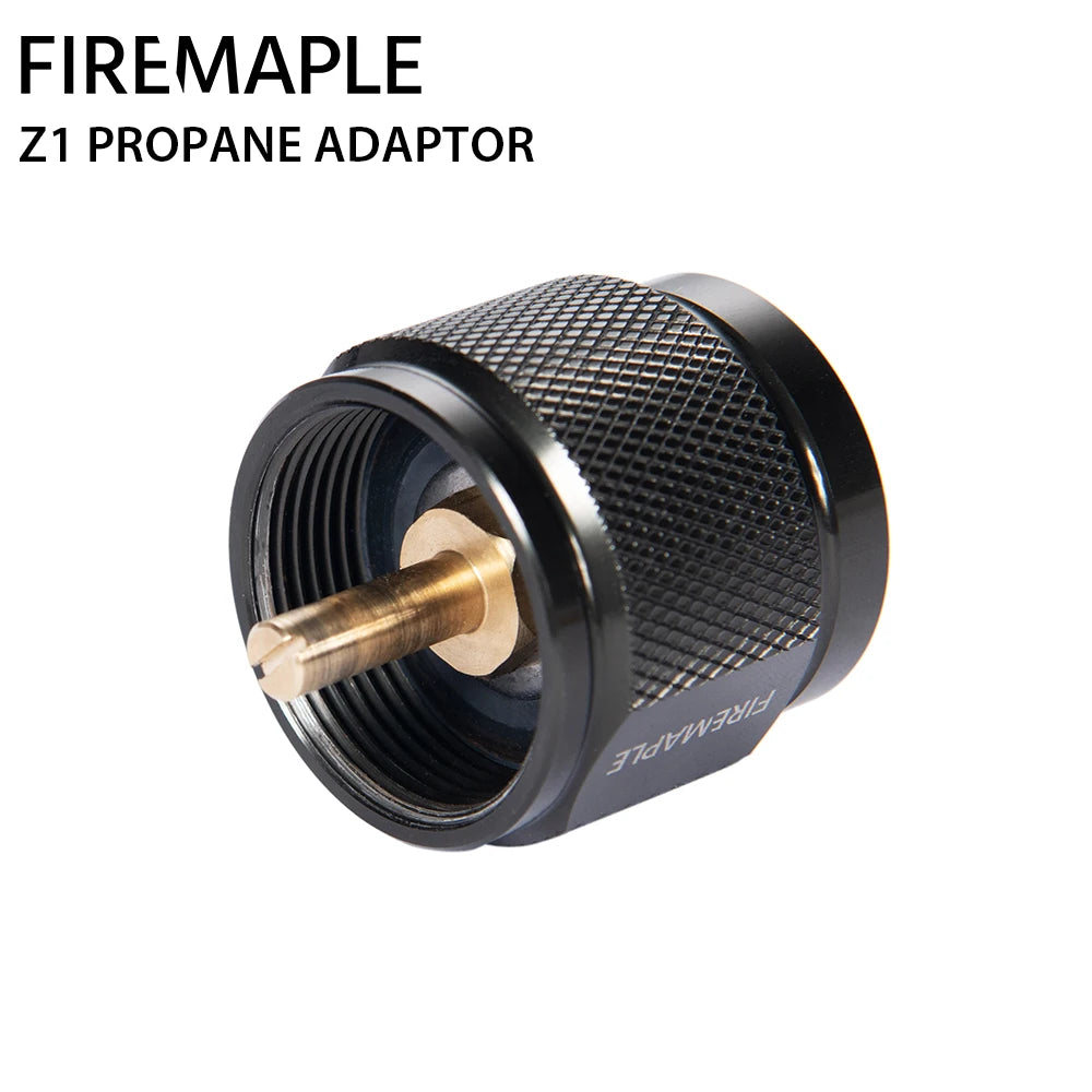 Fire Maple Z1 Propane Fitting No Leak Canister Adaptor for Coleman Style Propane Bottles Cartridge 38g