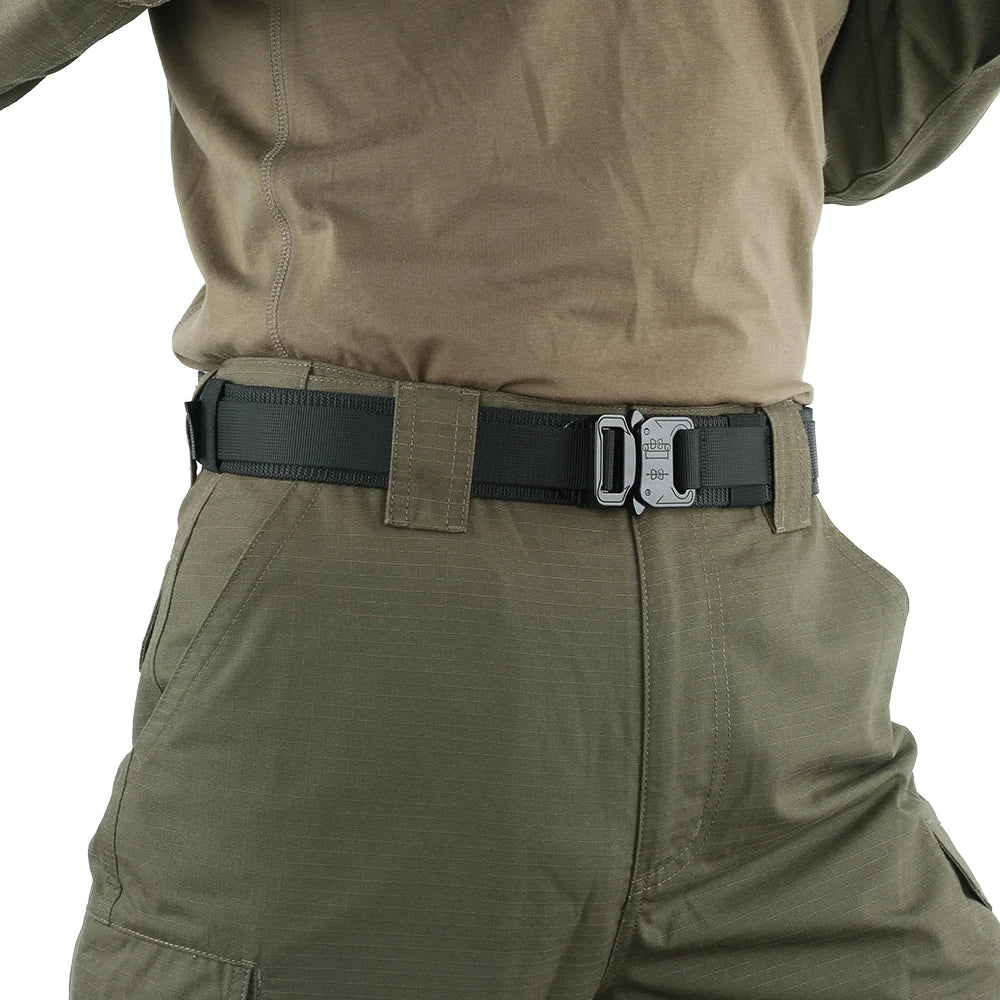 Men's Belt Outdoor Hunting Tactical Multi Function Combat Survival High Quality Marine Corps Canvas For Nylon Belts