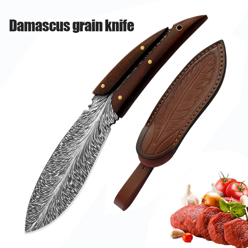 Professional Hunting Knife Outdoor Knife Multi Tool Survival Sharp Blade For Protection And Knives For Men Camping Hiking Gift
