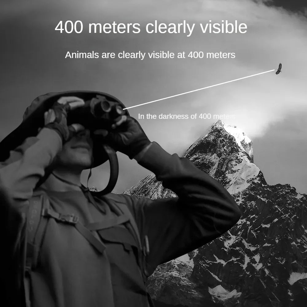 NV8160 8x Digital Night Vision Binoculars HD 1080P Infrared Head Mount Hunting Telescope 400m Surveillance Camping Equipment