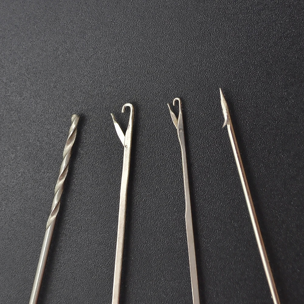 Hirisi 4pcs Carp Fishing Bait Needle With Box Fishing Bait Tools Fishing Accessories BT05