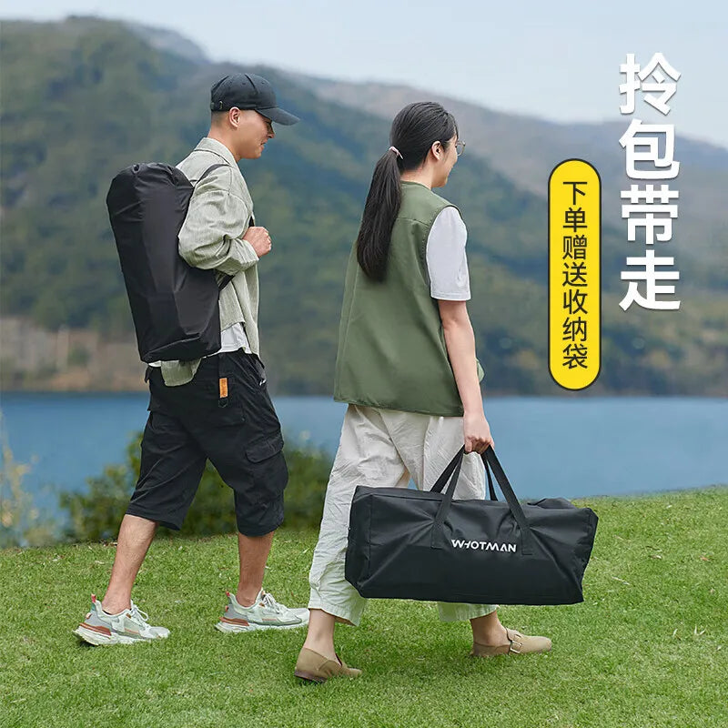Portable Camping Table with Four Folding Chairs Set Sets Outdoor Garden Picnic Table Chair Waterproof Ultra-light Folding Desk