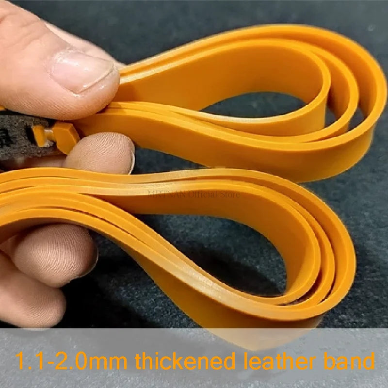 100X15CM Thickened Slingshot Rubber Band Natural Latex High Rebound Durable 0.85-2.0mm Diy Cut Elastic Slingsshot Rubber Band