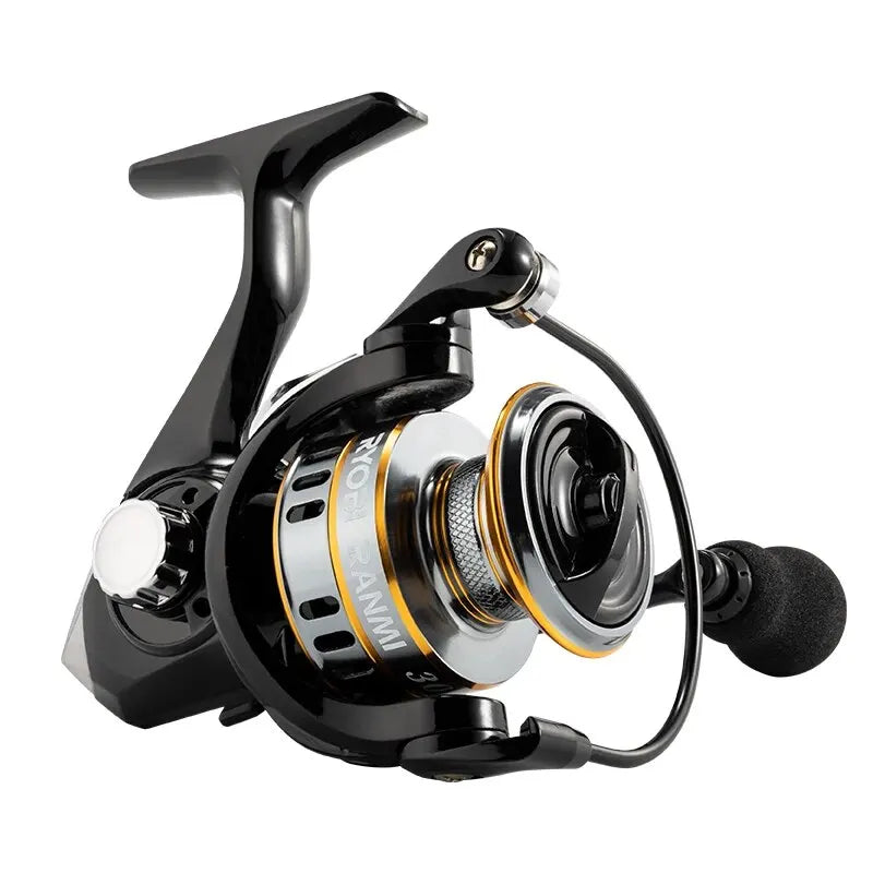 RYOBI RANMI RY Spinning Reels Saltwater Freshwater Fishing Reel Ultralight Metal Frame Smooth and Tough High Speed Fishing Reels