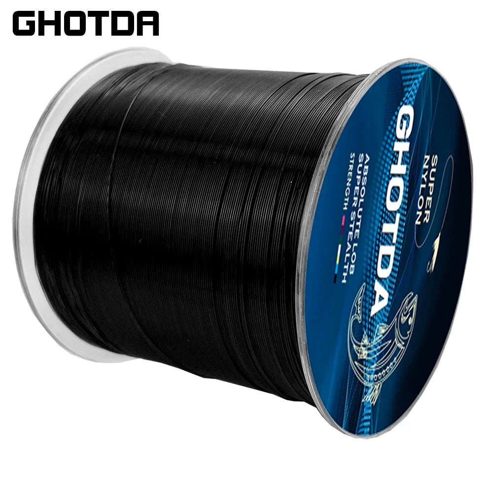 GHOTDA 500m Super Strong Fishing Line Japan Monofilament Nylon Fishing Line 4.4-28.6LB