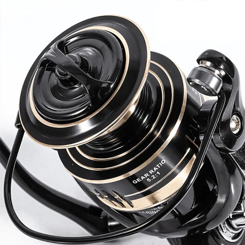SHIMANO Spinning Reels Power Metal scroll For Bass Pike Carp Fishing Fish Max Drag 18KG Bait Throwing Reel