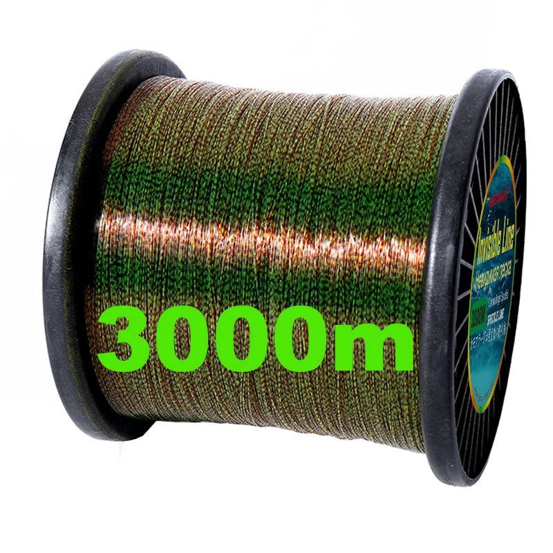 3000m 1000m Invisible Fishing Line 3D Spoted Bionic Fluorocarbon