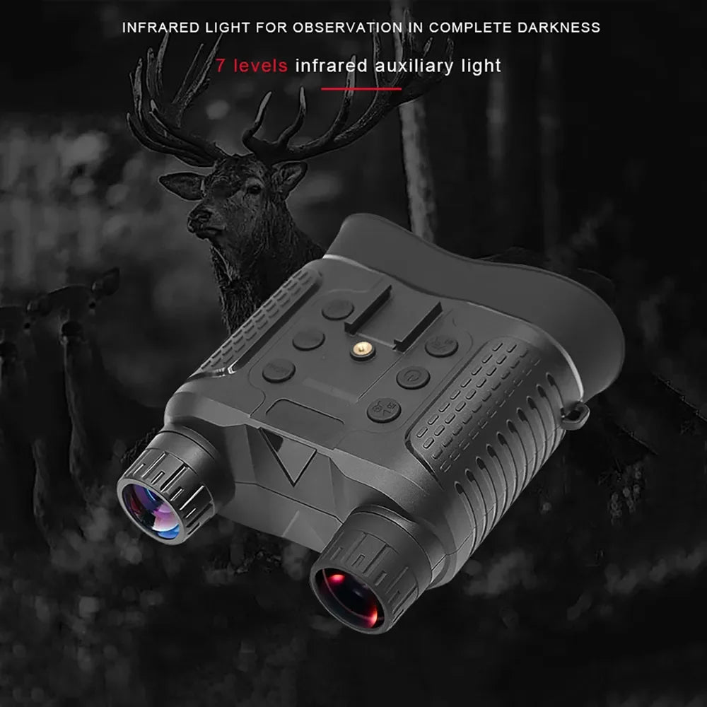 NV8160 8x Digital Night Vision Binoculars HD 1080P Infrared Head Mount Hunting Telescope 400m Surveillance Camping Equipment
