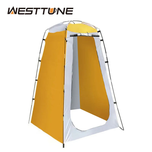 Westtune Portable Privacy Shower Tent Outdoor Waterproof  Changing Room Shelter for Camping Hiking Beach Toilet Shower Bathroom