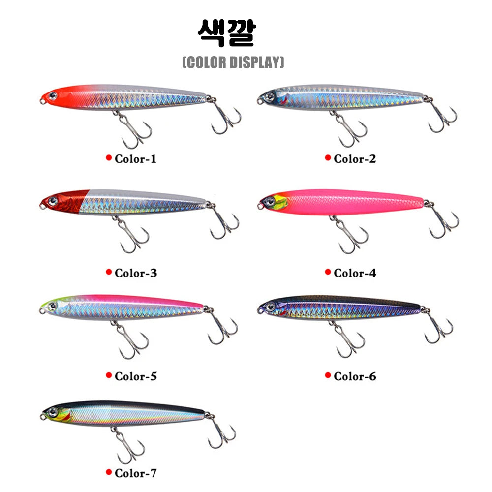 Pencil Sinking Fishing Lure Weights 10-24g Bass Fishing Tackle Carp Lures Pesca Accessories Saltwater Fish Bait Isca Artificial