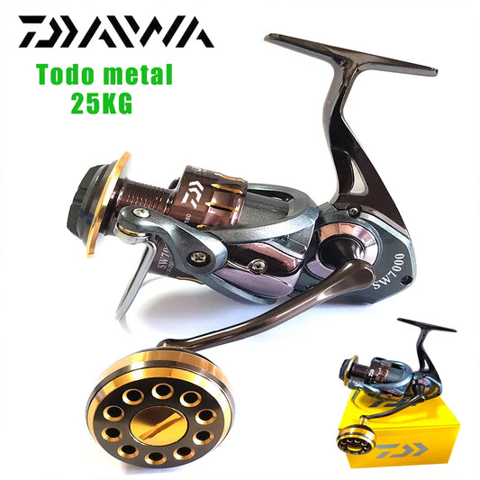 All metal  fishing reel with maximum resistance of 25KG, suitable for long-term seawater injection