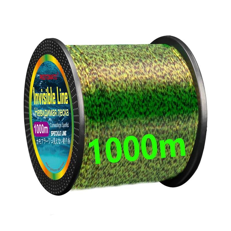 3000m 1000m Invisible Fishing Line 3D Spoted Bionic Fluorocarbon Coate –