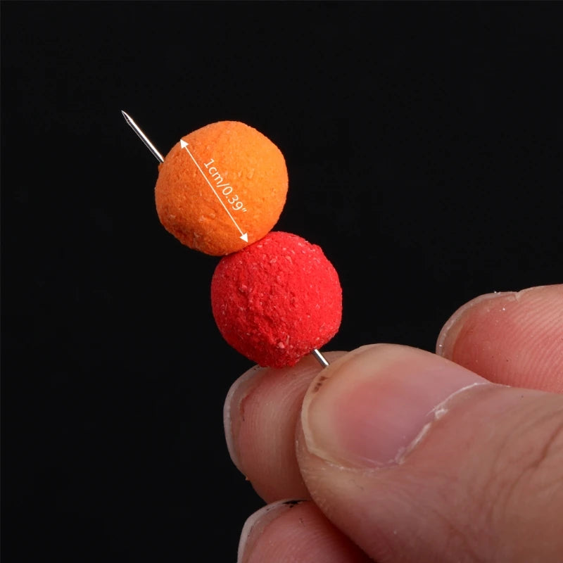 1 Box Carp Floating Fishing Lure Artificial Baits Beads Pops Up Flavor Smell Ball Artificial Carp Baits Lure Hair Rig