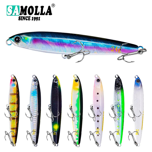 Pencil Sinking Fishing Lure Weights 10-24g Bass Fishing Tackle Carp Lures Pesca Accessories Saltwater Fish Bait Isca Artificial