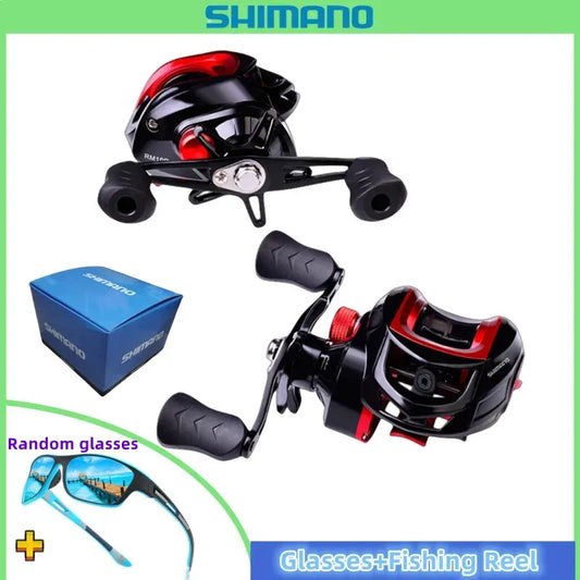 New SHIMANO  DW128 metal water drop wheel 10kg pull fishing line wheel 7.2:1 fishing line wheel